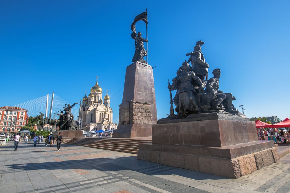 Площадь Борцов Революции, Приморский край