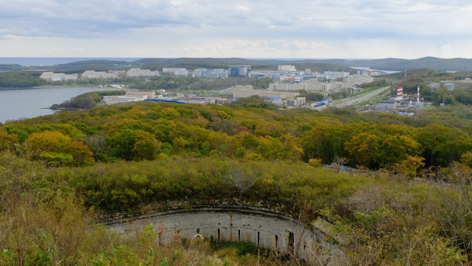 Мыс Тобизина и форты острова Русский — природа и история